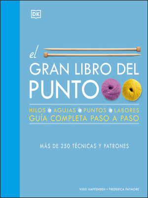 cover image of El gran libro del punto (The Knitting Book)